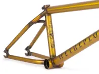 wethepeople "Battleship" 2019 BMX Rahmen - Matt Trans Yellow