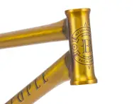 wethepeople "Battleship" 2019 BMX Rahmen - Matt Trans Yellow