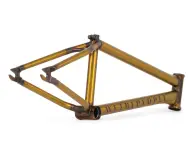 wethepeople "Battleship" 2019 BMX Rahmen - Matt Trans Yellow