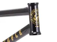 wethepeople "Buck" 2019 BMX Frame - Glossy ED Black