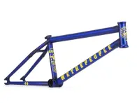 wethepeople "Buck" 2019 BMX Rahmen - Matt Translucent Blue