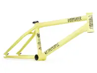 wethepeople "Doomsayer" 2019 BMX Frame - Matt Pastel Yellow
