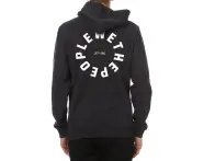 wethepeople "Globe" Hooded Zipper - Black
