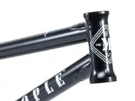 wethepeople "Message" 2018 BMX Rahmen - Glossy Black
