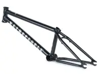 wethepeople "Message" 2018 BMX Rahmen - Glossy Black