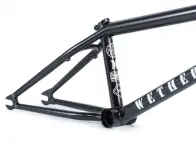 wethepeople "Message" 2018 BMX Rahmen - Glossy Black