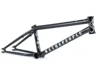 wethepeople "Message" 2018 BMX Rahmen - Glossy Black