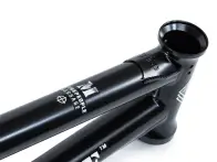 wethepeople "Message" 2018 BMX Rahmen - Glossy Black