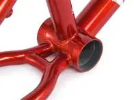 wethepeople "Message" 2018 BMX Frame - Metallic Orange