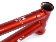 wethepeople "Message" 2018 BMX Frame - Metallic Orange