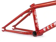 wethepeople "Message" 2018 BMX Frame - Metallic Orange