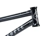 wethepeople "Message" 2018 BMX Rahmen - Starlight Black