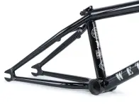 wethepeople "Message" 2018 BMX Rahmen - Starlight Black
