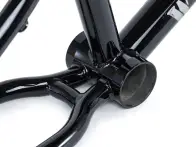 wethepeople "Message" 2018 BMX Rahmen - Starlight Black