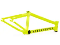 wethepeople "Message" 2019 BMX Rahmen - Metallic Yellow