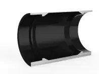 wethepeople "Pathfinder" 2019 BMX Frame - Glossy ED Black