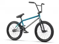 wethepeople "Reason FC" BMX Rad - Freecoaster | Matt Translucent Teal Raw Fade