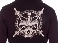 wethepeople "Scull & Chains" Zipper