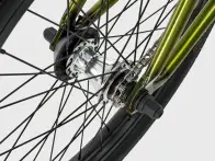 wethepeople "Trust" 2018 BMX Rad - Translucent Lime Green