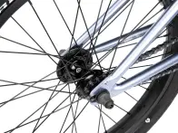 wethepeople "Versus" BMX Rad - Glossy Stealth Silver Metallic