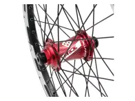 Pride Racing "Control V1" BMX Race Laufräder - 20 Zoll / 20mm-10mm Achse, Disc, Rot
