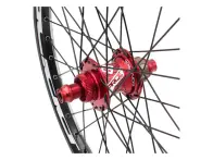 Pride Racing "Control V1" BMX Race Laufräder - 20 Zoll / 20mm-10mm Achse, Disc, Rot