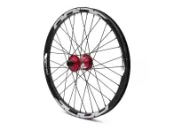 Pride Racing "Control V1" BMX Race Laufräder - 20 Zoll / 20mm-10mm Achse, Disc, Rot