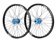 Pride Racing "Control V2 Helium M24" BMX Race Laufräder - Rot, 20 Zoll, 15mm Steckachse, Disc