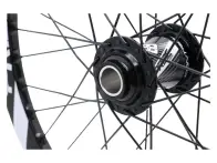 Pride Racing "Wave CFR Pro / Control V2" BMX Race Complete Wheels - Gloss White / Black, 20 Inch, 1…