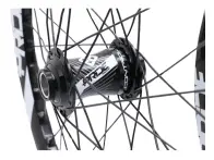Pride Racing "Wave CFR Pro / Control V2" BMX Race Complete Wheels - Gloss White / Black, 20 Inch, 1…