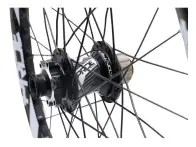 Pride Racing "Wave CFR Pro / Control V2" BMX Race Complete Wheels - Gloss White / Black, 20 Inch, 1…
