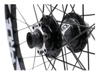 Pride Racing "Wave CFR Pro / Control V2" BMX Race Complete Wheels - Gloss White / Black, 20 Inch, 1…