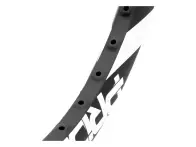 Pride Racing "Wave CFR Pro / Control V2" BMX Race Complete Wheels - Gloss White / Black, 20 Inch, 1…