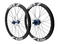 Pride Racing "Gravity Gloss Disc - Control V1" BMX Race Complete Wheels - 20 Inch / 451, Red, Disc,…