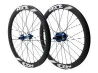 Pride Racing "Gravity Gloss Disc - Control V1" BMX Race Complete Wheels - 20 Inch / 451, Red, Disc,…