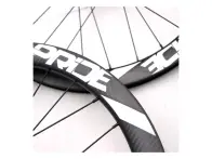 Pride Racing "Gravity Gloss Disc - Control V1" BMX Race Complete Wheels - 20 Inch / 451, Red, Disc,…