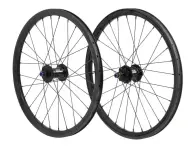 Pride Racing "Wave CFR" BMX Race Complete Wheels - Matt Black, 20" 451, Disc, 10mm Axle