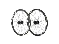 Pride Racing "Wave CFR" BMX Race Complete Wheels - Matt Black, 20" 451, Disc, 10mm Axle