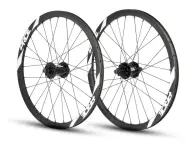 Pride Racing "Wave CFR" BMX Race Complete Wheels - Matt Black, 20" 451, Disc, 10mm Axle