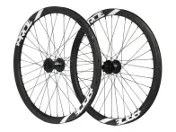 Pride Racing "Gravity Gloss Disc - Fusion 20/15mm" BMX Race Complete Wheels - 24 Inch / Carbon / Di…