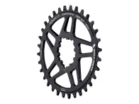 Wolf Tooth "PowerTrac Elliptical" MTB Chainring - SRAM 3-Bolt Direct Mount