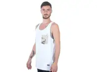 Zoo York "Pocket" Tank Top - White/Beige