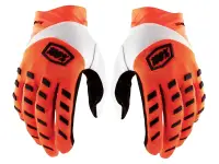 100 Percent "Airmatic" Handschuhe - Fluo/Orange