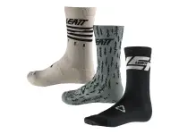 Leatt "MTB" Socks (3 Pairs) - Multicolor