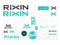 Rixin "26pcs" Stickerset