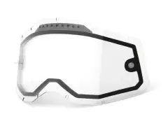 100 Percent "Accuri 2, Racecraft 2, Strata 2" Goggle Double Lens (vented) 100 Percent "Accuri 2, Racecraft 2, Strata 2" Goggle Double Lens (vented)