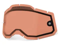 100 Percent "Accuri 2, Racecraft 2, Strata 2" Goggle Double Lens (vented)
