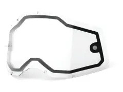 100 Percent "Accuri 2, Racecraft 2, Strata 2" Goggle Double Lens 100 Percent "Accuri 2, Racecraft 2, Strata 2" Goggle Double Lens