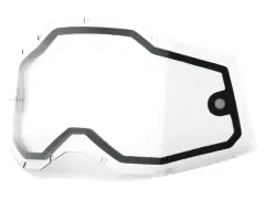 100 Percent "Accuri 2, Racecraft 2, Strata 2" Goggle Double Lens