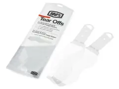 100 Percent "Accuri 2, Racecraft 2, Strata 2" Goggle Laminated Tear-Off Films (2 x 7 pcs)